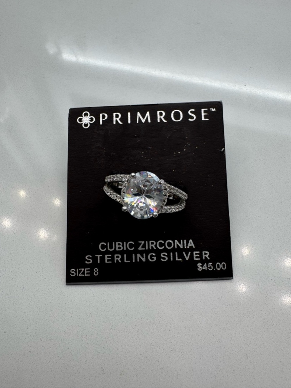 Faux Engagement Ring Size 8!